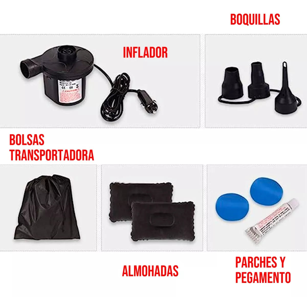 AIRCAR™ | CAMA INFLABLE PARA VEHICULOS