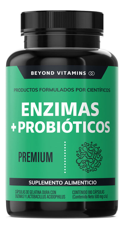 Enzimas Digestivas + Probióticos Beyond Vitamins  | SOLO POR HOY 2X1