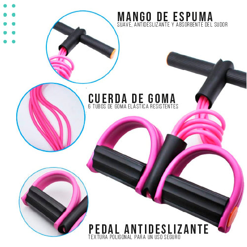 BEFLEX | Banda de Ejercicios con Pedal