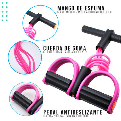 BEFLEX | Banda de Ejercicios con Pedal