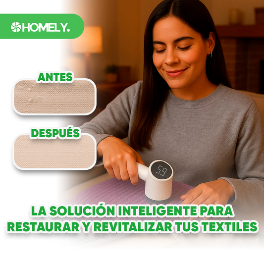 HOMELY | SET RESTAURADOR DE TELAS + 2 CUCHILLAS REEMPLAZABLES