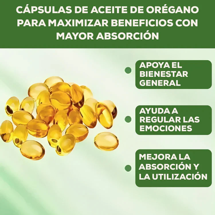 Aceite de orégano con Aceite de semilla negra 🍃🌿