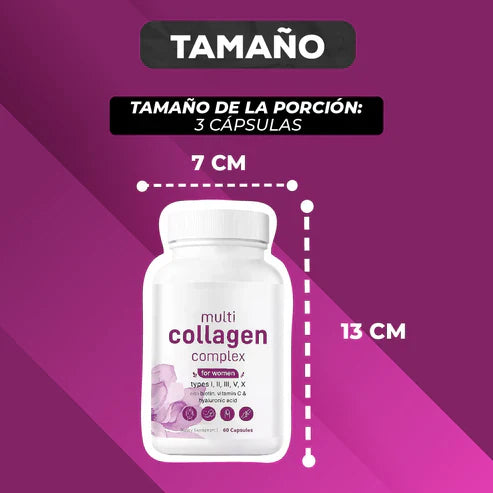 Capsulas Multi Collageno - Belleza y Bienestar 🎁 SOLO POR HOY 2X1 🎁