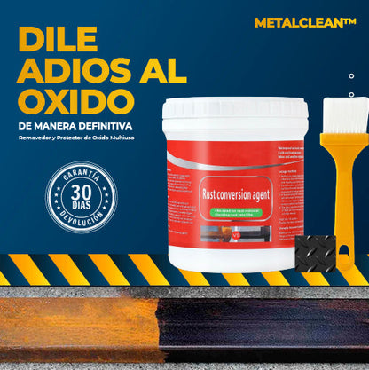 2X1 METALCLEAN™ | Removedor y Protector de Oxido Multiuso 1 KG