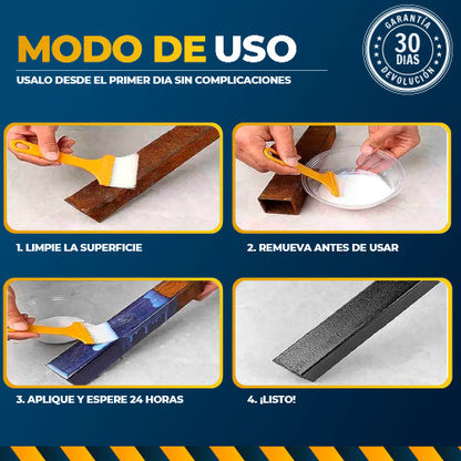 2X1 METALCLEAN™ | Removedor y Protector de Oxido Multiuso 1 KG