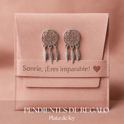 Llamador de Ángeles™ — Pulsera de Plata 925 regulable  (2x1 Limitado + aretes de regalo)