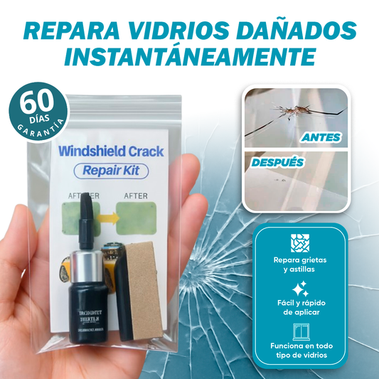 LIQUIDO REPARA VIDRIOS FISURADOS | VIDROFIX™