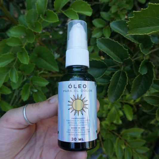 Aceite Natural para Dolores – Alivio con Plantas Medicinales