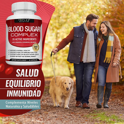 BloodSugar™ Complex l  Estabiliza el azúcar en sangre