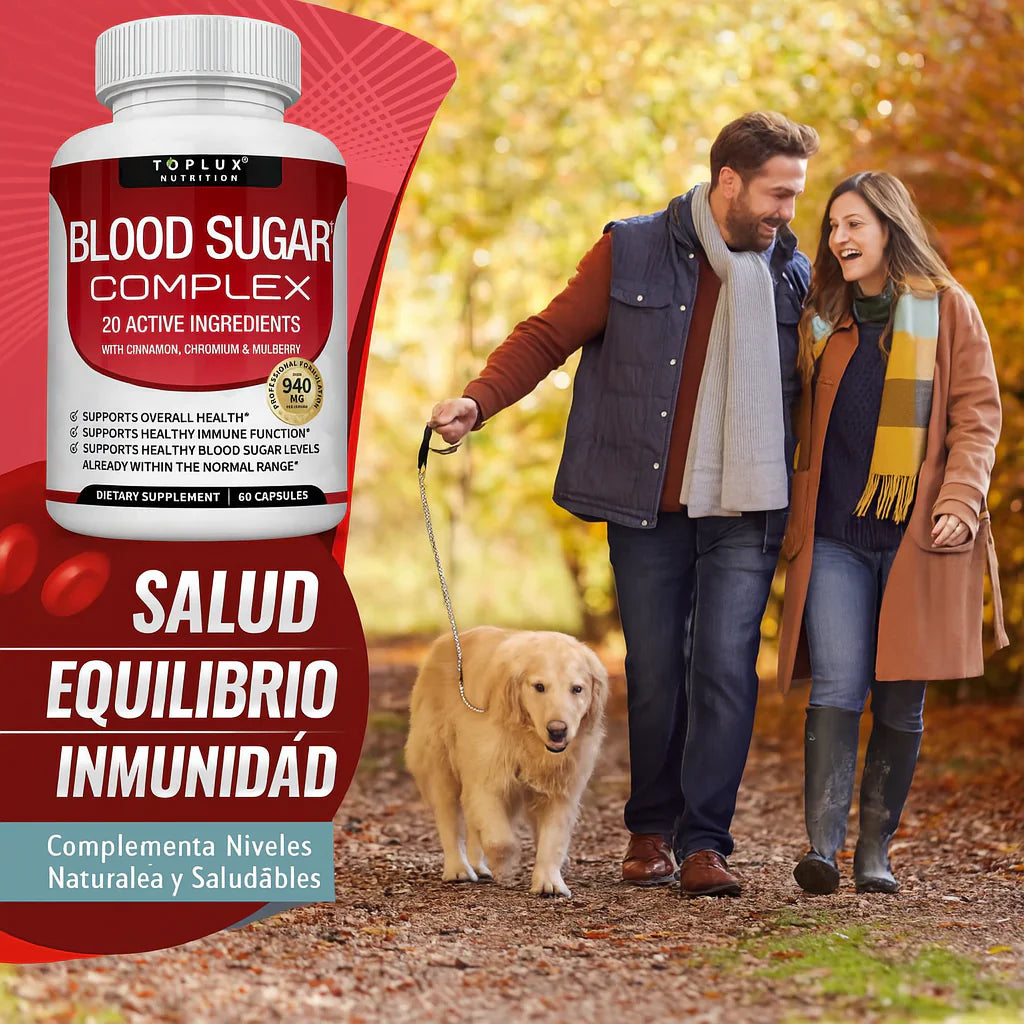 BloodSugar™ Complex l  Estabiliza el azúcar en sangre