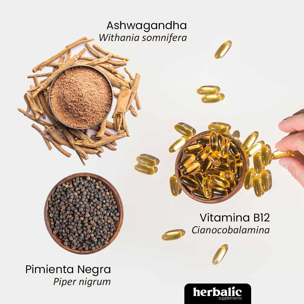 Ashwagandha 1000 mg, 90 Cápsulas