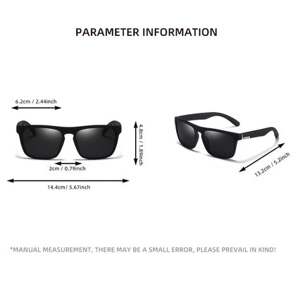 Juego de 3 Gafas Clásicas Cuadradas Retro para Hombre con Patillas Coloridas, Montura de PC de Alta Calidad y Bisagras Metálicas para Uso Diario