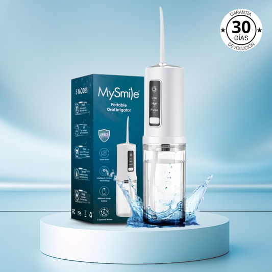 MYSMILE™ - Irrigador bucal portátil recargable