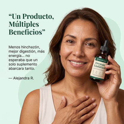 Naturvely — Gotas Herbales de Drenaje Linfático