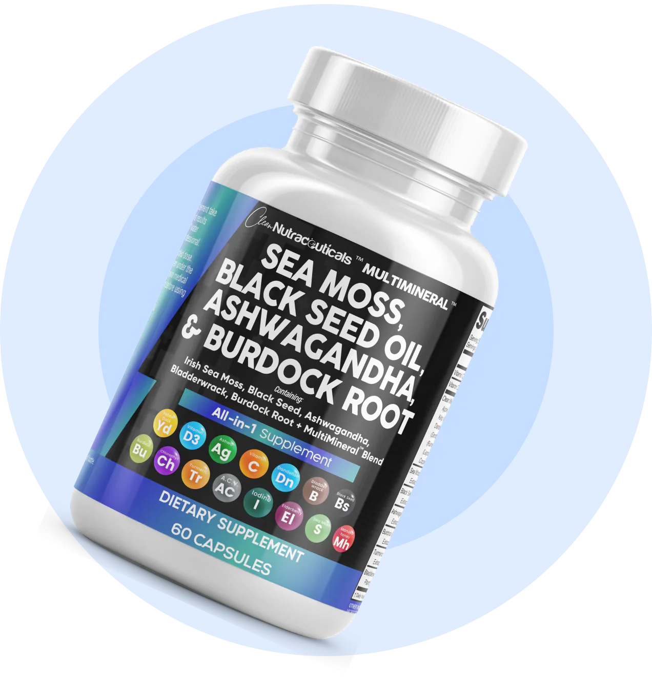 MultiMineral™ - Semilla negra de musgo marino - OFERTA 2X1