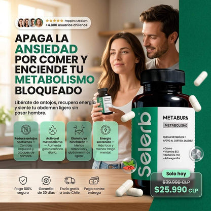 SOLO POR HOY 2X1 🎁 | SELERB — Apetito, metabolismo y bienestar en equilibrio