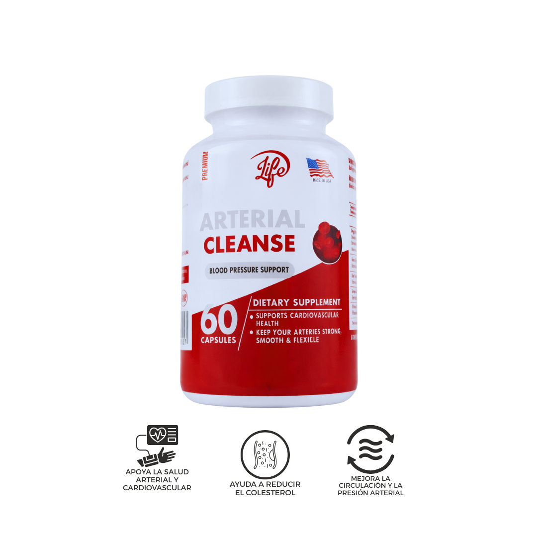 SOLO POR HOY 2X1 | ARTERIAL CLEANSE – MEJORA LA CIRCULACIÓN, CUIDA EL CORAZÓN | Suplemento Natural
