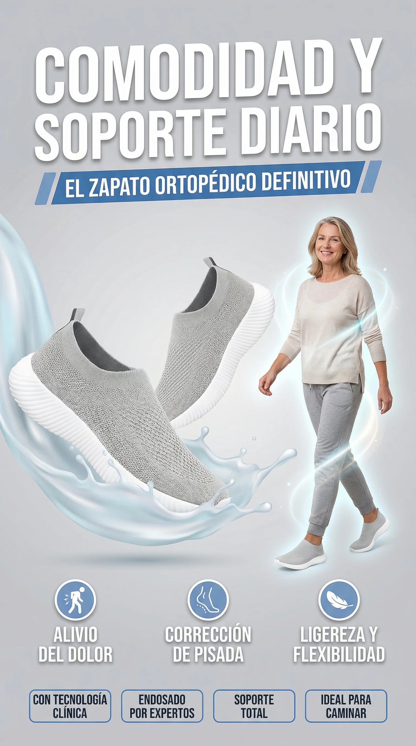 Comfortslip - Zapatilla ortopédica Antitraspirante - ÚLTIMAS UNIDADES